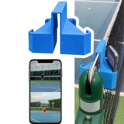 Portable Clamp Mount for Tennis Camera - 3D Printed Holder for Match Analysis and Live Streaming